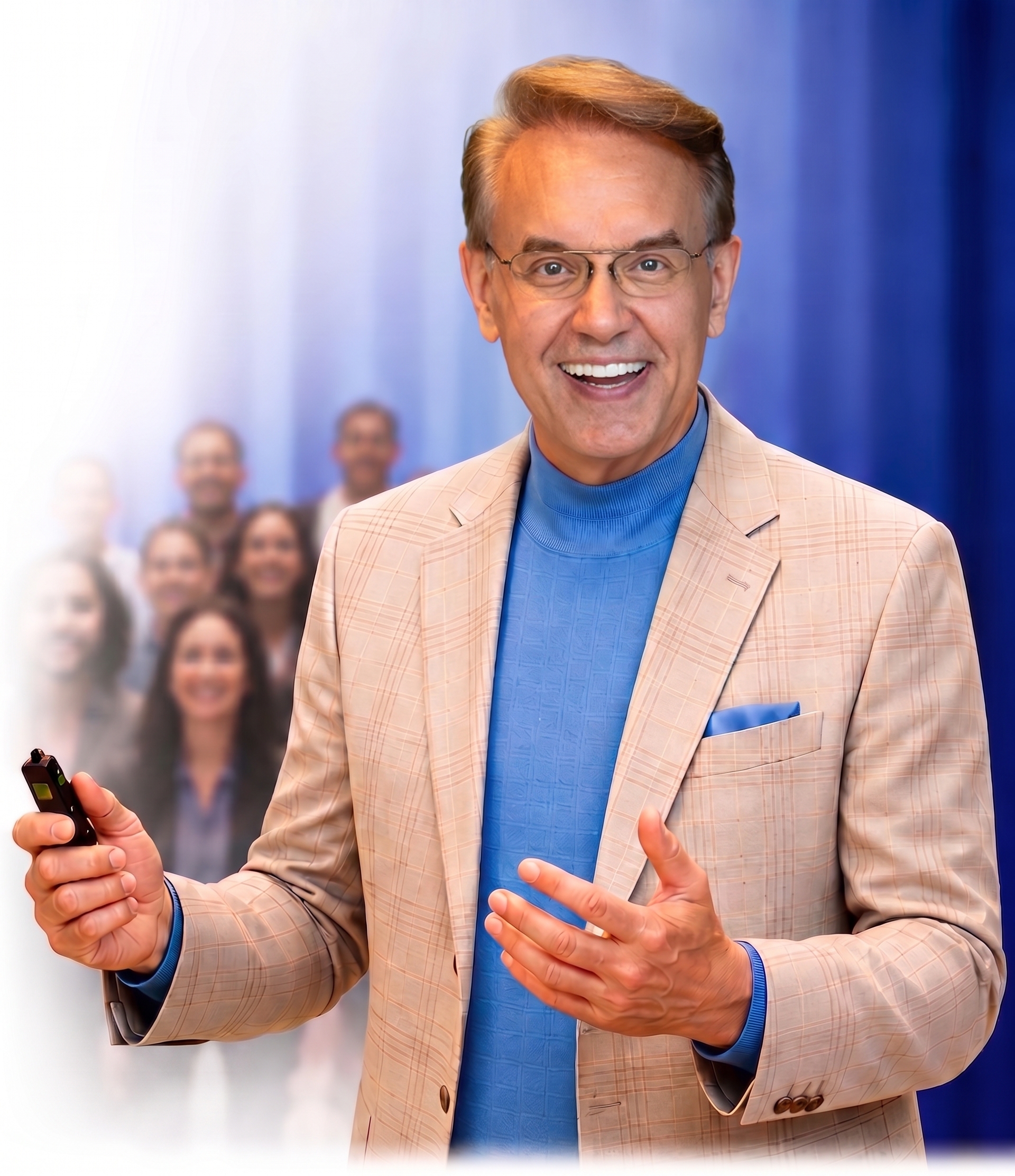 David Meinz speaking to an audience